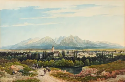 Gros Lomnitz Velka Lomnica In The Zips Region East Slovakia