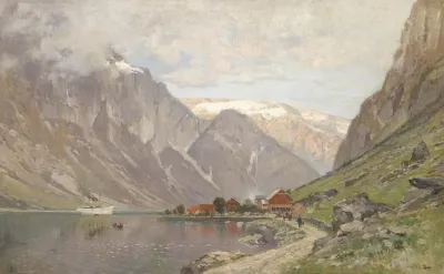 Grose Fjordlandschaft 2