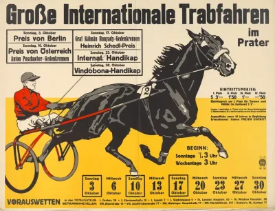 Grose Internationale Trabfahren Im Prater