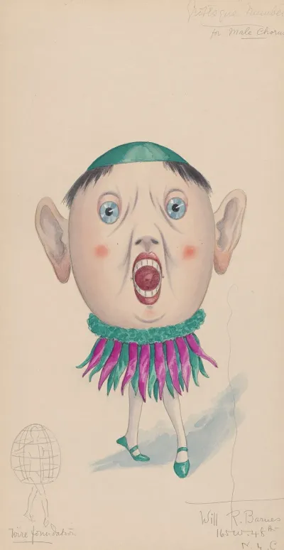 Grotesque Number For Male Chorus 3