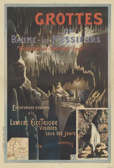 Grottes De Baume Les Messieurs Pres De Lons Le Saulnier Jura
