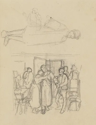 Group In A Room