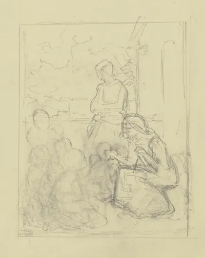 Group In Front Of A House