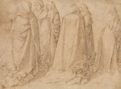 Group Of Draped Figures