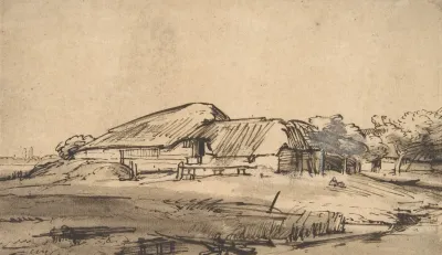 Group Of Farm Buildings