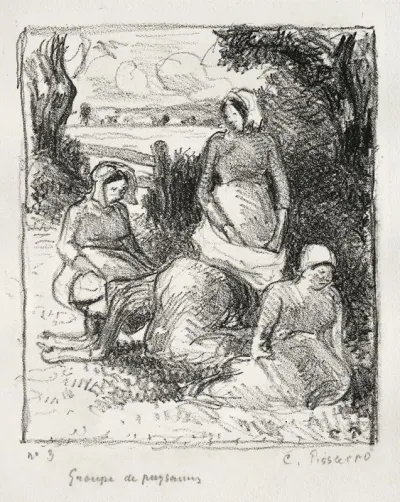 Group Of Peasants