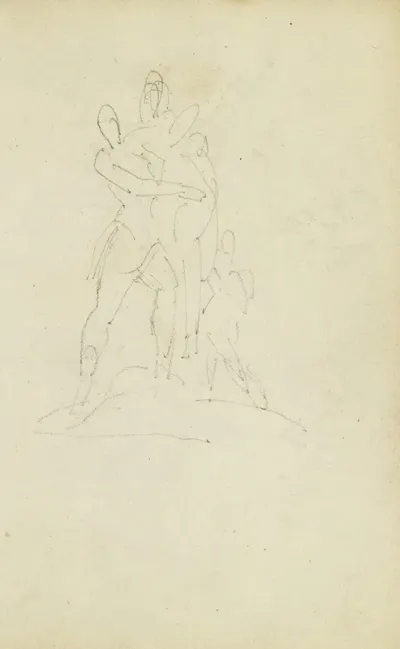 Group Of Three Figures