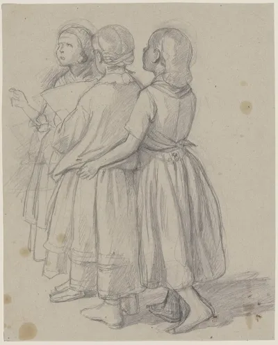 Group Of Three Girls