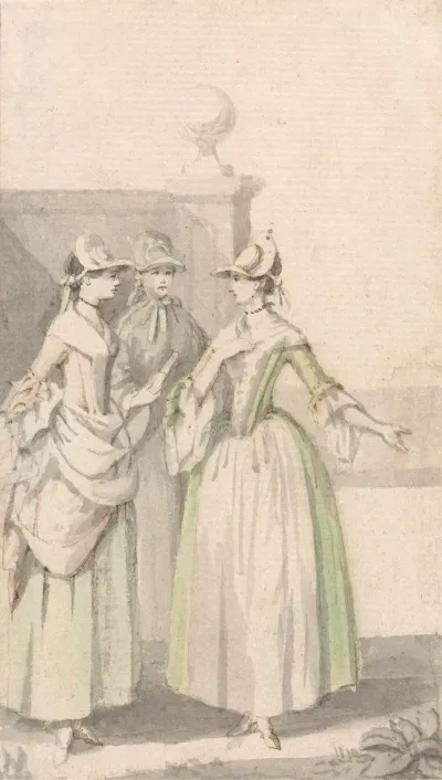 Group Of Three Ladies