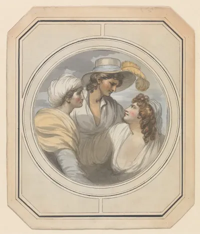 Group Of Three Young Women