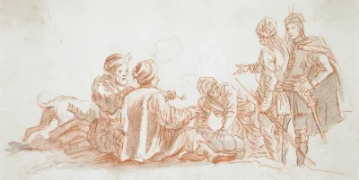 Group Of Turkish Men