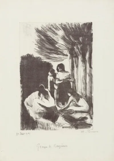 Groupe De Baigneuses 2
