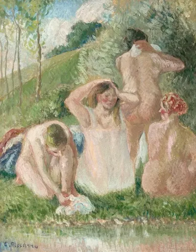 Groupe De Baigneuses