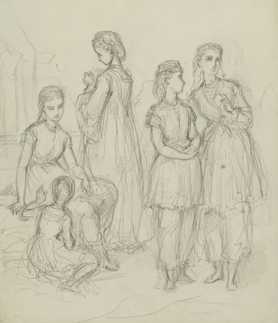 Groupe De Jeunes Filles