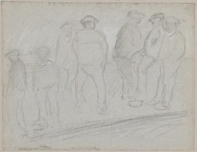 Grupa Stojacych Rybakow