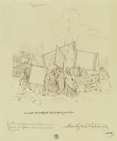 Gruppe Von Frauen Mit Stickrahmen