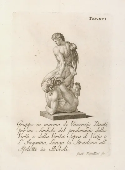 Gruppo In Marmo Di Vincenzio Danti