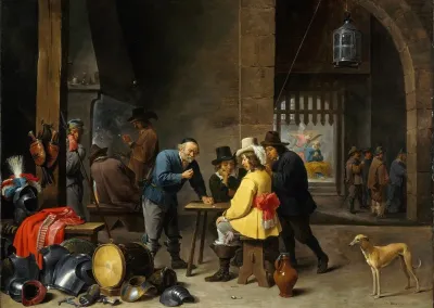 Guardroom With The Deliverance Of Saint Peter