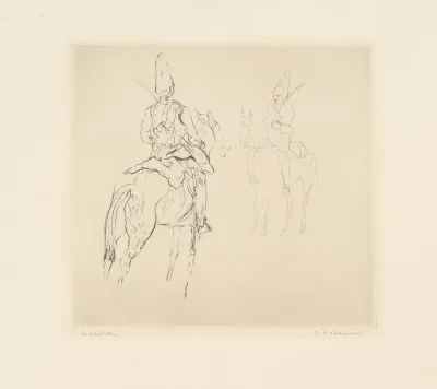Guards On Horseback