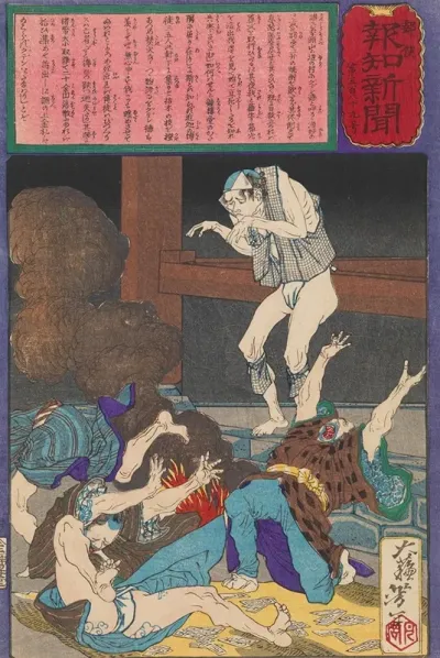 Guden Toku Revives After His Funeral And Terrifies A Group Of Gamblers