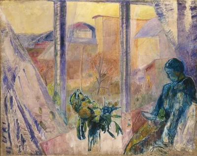 Gudrun And Agnes At The Window