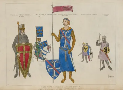Guerriers Francais Du Xiiime Siecle