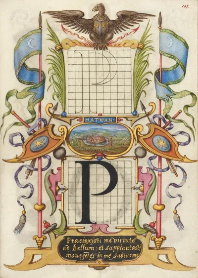 Guide For Constructing The Letter P