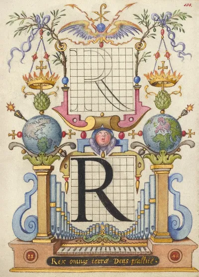 Guide For Constructing The Letter R