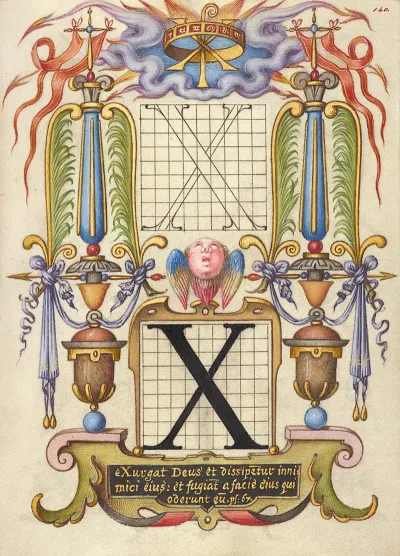 Guide For Constructing The Letter X