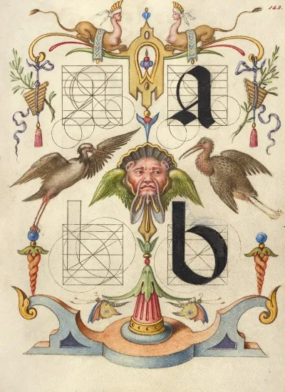 Guide For Constructing The Letters A And B