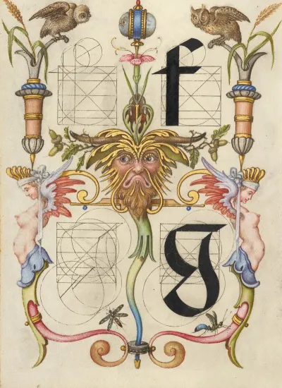 Guide For Constructing The Letters F And G