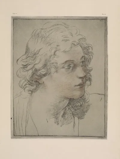 Guido Reni The Head Of A Young Man