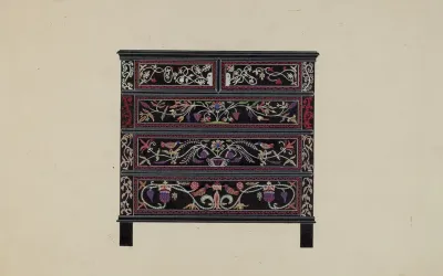 Guilford Painted Chest 2