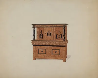 Guilford Press Cupboard