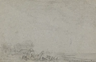 Gulliver Bound By The Lilliputians