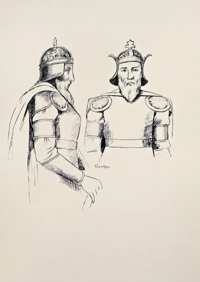 Gunther Hellblauer Leibrock Dunkelblauer Mantel