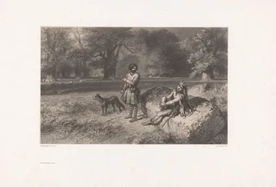 Gurth Et Wamba Ivanhoe