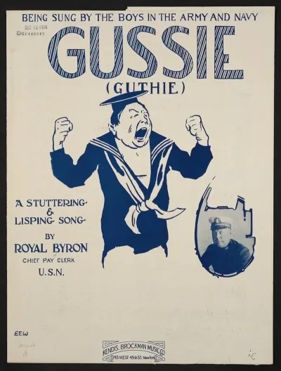 Gussie Guthie A Stuttering Lisping Song