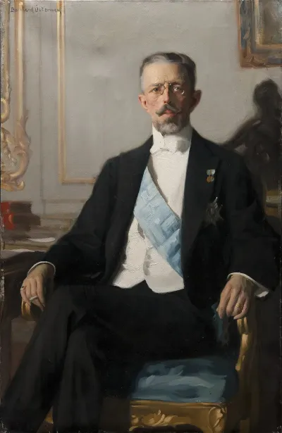 Gustav V 1858 1950 Crown Prince Of Sweden And Norway King Of Sweden