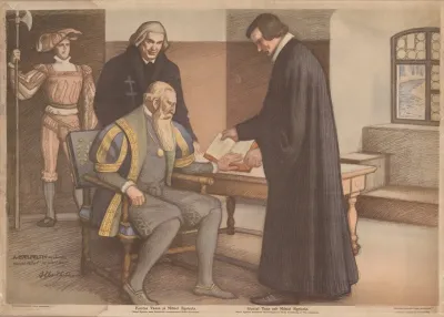 Gustav Vasa And Mikael Agricola