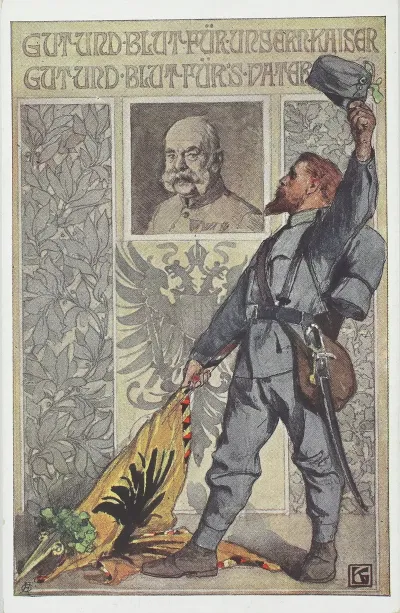 Gut Und Blut Fur Unsern Kaiser Gut Und Blut Furs Vaterland