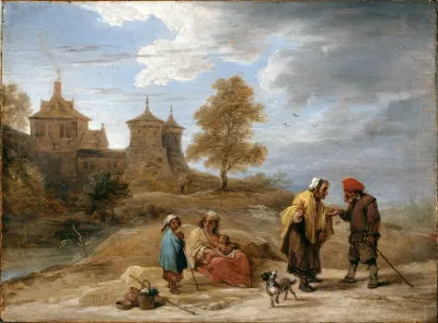 Gypsies In A Landscape