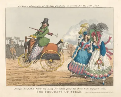 H Alkens Illustration Of Modern Prophecy Or Novelty For The Year 1829