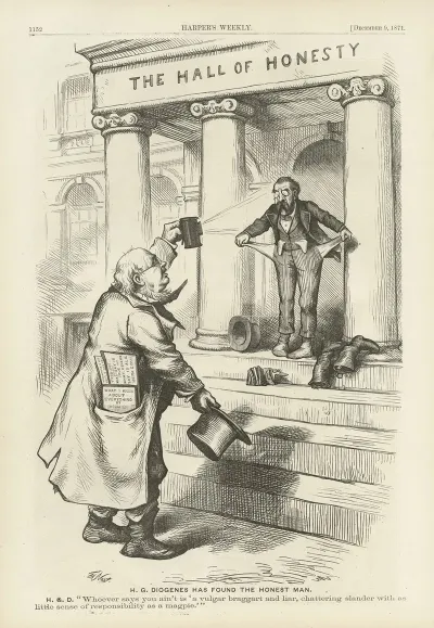 H G Diogenes Has Found The Honest Man