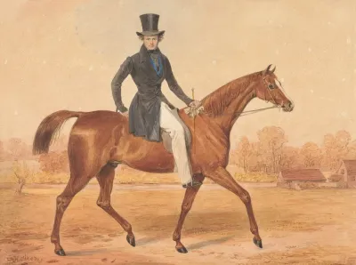 H Grant On Horseback