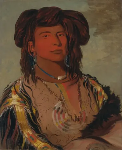 Ha Won Je Tah One Horn Head Chief Of The Miniconjou Tribe