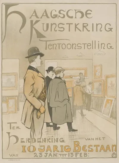 Haagsche Kunstkring Tentoonstelling Ter Herdenking Van Het 10 Jarig Bestaan Van 23 Jan Tot 13 Feb