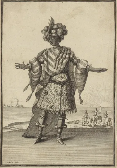 Habit Dindien Du Balet Du Triomphe De Lamour