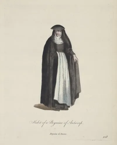 Habit Of A Beguine Of Antwerp Beguine Danvers