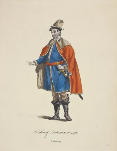 Habit Of Bohemia In 1577 Bohemien